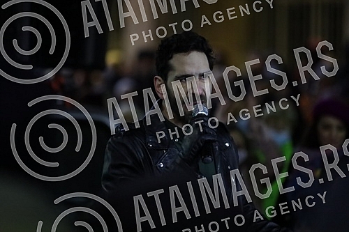 In front of the Presidency, a protest is being held against the excavation of lithium and pine on the territory of the whole of Serbia, under the name 