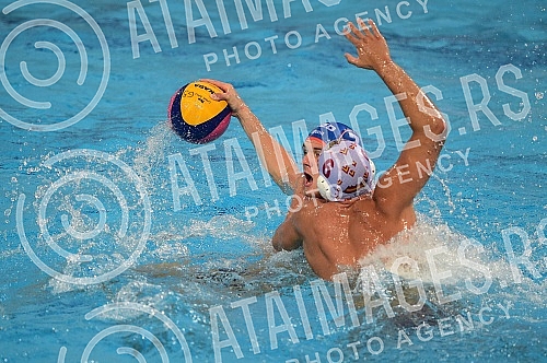The match for the third place at the FINA World Junior Championship between the teams of Spain and the Netherlands was played at the pool on May 25. Milan Gale Muskatirovic.Mec za trece mesto na FINA Svetskom prvenstvo za juniore izmedju ekipa Span