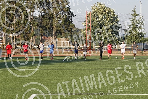 The handball players of Crvena zvezda Grundfos are preparing in Ub, where in the coming days they will play a friendly match against the hosts Ub.
Rukometasi Crvene zvezde Grundfos su na pripremama u Ubu, gde ce u narednim danima odigrati jednu prij The handball players of Crvena zvezda Grundfos are preparing in Ub, where in the coming days they will play a friendly match against the hosts Ub.
Rukometasi Crvene zvezde Grundfos su na pripremama u Ubu, gde ce u narednim danima odigrati jednu prij