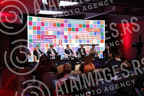 A rally was held in Hotel Zira on the occasion of World HIV Day.U Hotelu Zira odrzan je skup povodom Svetskog dana borbe protiv HIV-a.