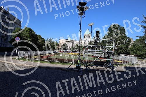 The City Assembly is preparing to welcome the women's basketball team that won a gold medal at the European Championships.
U Skupstini grada su u toku pripreme za docek zenske kosarkaske reprezentacije koja je osvojila zlatnu medalju na Evropksom p The City Assembly is preparing to welcome the women's basketball team that won a gold medal at the European Championships.
U Skupstini grada su u toku pripreme za docek zenske kosarkaske reprezentacije koja je osvojila zlatnu medalju na Evropksom p