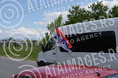  A rally in support of Russia was organized in Nis under the name 