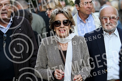 Burial - the cremation of the Serbian actor Predrag Ejdus held at the New Cemetery.Sahrana - kremacija srpskog glumca Predraga Ejdusa odrzana na Novom groblju.