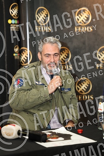 As part of the 11th FEDIS, a panel discussion on regional cooperation in the field of TV series was held at the Belgrade Youth Center.U okviru 11. FEDIS-a  u Domu omladine Beograda odrzana je Tribina o regionalnoj saradnji u oblasti TV serija.