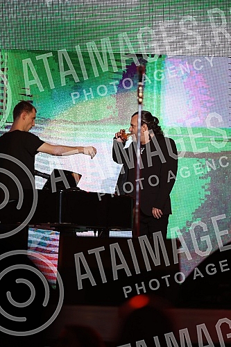 Aleksandar Vuksanovic - Aca Lukas celebrates his 54th birthday today, and on that occasion he held a traditional concert in Stark Arena.
Aleksandar Vuksanovic - Aca Lukas danas proslavlja svoj 54. rodjendan, a tim povodom odrzao je tradicionalni kon Aleksandar Vuksanovic - Aca Lukas celebrates his 54th birthday today, and on that occasion he held a traditional concert in Stark Arena.
Aleksandar Vuksanovic - Aca Lukas danas proslavlja svoj 54. rodjendan, a tim povodom odrzao je tradicionalni kon