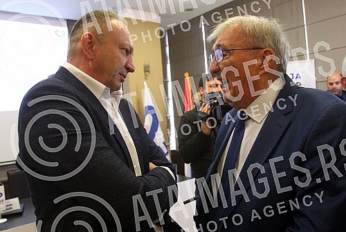 The first Electoral Assembly of the Movement of Serbia Center - SRCE.Prva Izborna skupstina Pokreta SRbija CEentar - SRCE.