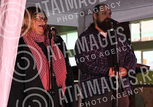 The Jagodina informal group of citizens Eco Brigade and other members of the Association of Environmental Organizations of Serbia (SEOS) organized a protest in Jagodina called 