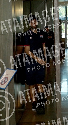 Press conference on the departure of the senior men's national team of Serbia to the World Cup in China.
Konferencija za medije u hotelu Crown Plaza povodom odlaska seniorske muske reprezentacije Srbije na Svetsko prvenstvo u Kinu. Press conference on the departure of the senior men's national team of Serbia to the World Cup in China.
Konferencija za medije u hotelu Crown Plaza povodom odlaska seniorske muske reprezentacije Srbije na Svetsko prvenstvo u Kinu.
