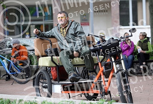 Belgrade cyclists held a protest ride - 109. Critical mass called Belgrade cyclists held a protest ride - 109. Critical mass called