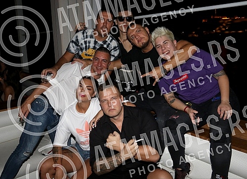 Performance of Nenad Sindjelic - Gasttozz held on raft Freestyler.Nastup Nenada Sindjelica - Gastoza na splavu Freestyler.