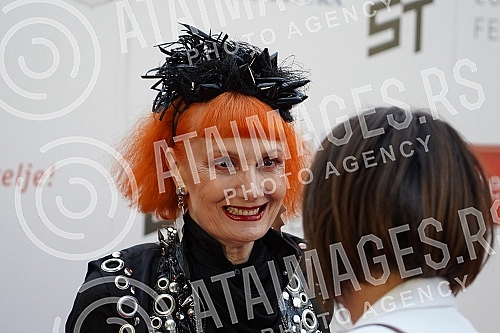 The performance of Josipa Lisac on the big stage of the fortress Kastel Banja Luka during the second evening of the second international music festival Banja Luka Fest, which will last until July 9.Nastup Josipe Lisac na velikoj sceni tvrdjave Kast