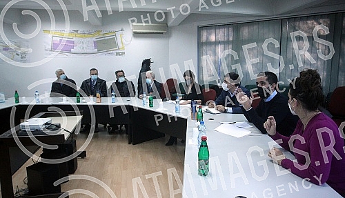 Minister of construction, transport and infrastructure Tomislav Momirovic visited the construction site of the railway station 