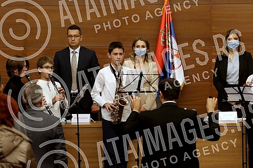 The conference on the occasion of the International Day for Tolerance was held at the Club of Deputies.
Konferencija povodom Medjunarodnog dana tolerancije odrzana je u Klubu poslanika. The conference on the occasion of the International Day for Tolerance was held at the Club of Deputies.
Konferencija povodom Medjunarodnog dana tolerancije odrzana je u Klubu poslanika.
