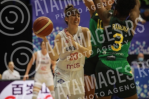 The match of the second round of Group A at the qualifying tournament for the World Cup between the national teams of Serbia and Brasil was played in the Ranko Zeravica hall.Utakmica treceeg kola Grupe A na kvalifikacionom turniru za Svetsko prvens