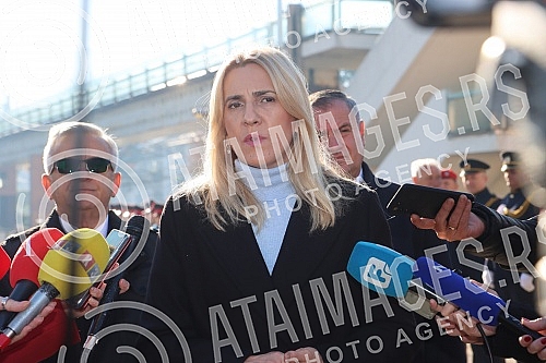 Wreaths were laid at the central memorial to the fallen members of the Republika Srpska MUP in Banja Luka today as part of the celebration of the baptism of the MUP of the Assembly of the Holy Archangel Michael - Arandjelovdan.Kod centralnog spomen