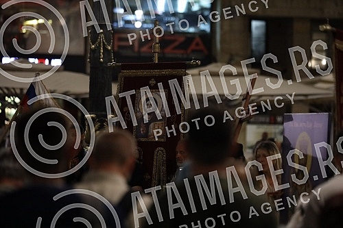 12. The Vidovdan liturgy with the blessing of His Eminence the Bishop of Raska and Prizren in exile G. G. Ksenofont began with a gathering at the monument to Prince Mihailo, where the Akathist was consecrated to the Holy Great Martyr Prince Lazar, an 12. The Vidovdan liturgy with the blessing of His Eminence the Bishop of Raska and Prizren in exile G. G. Ksenofont began with a gathering at the monument to Prince Mihailo, where the Akathist was consecrated to the Holy Great Martyr Prince Lazar, an