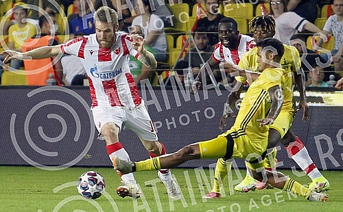  Rematch match of the third round of qualifications for the Champions League between FC Serif and FC Red StarRevans mec treceg kola kvalifikacija za Ligu sampion izmedju FK Serif  i FK Crvena zvezda.