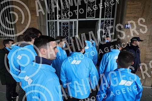 The Serbian Progressive Party handed over the list for the parliamentary elections to Aleksandar Vucic - Together we can do all the certified statements of the voters who support it, today, February 16, 2022. year, at 15 o'clock, at the headquarters 