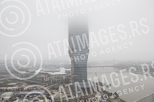 The President of Serbia Aleksandar Vucic and the President of the company 