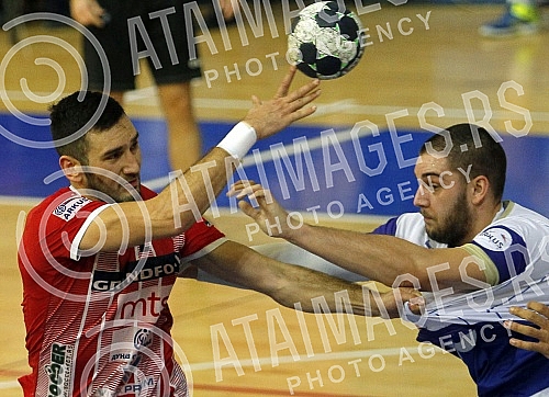 The match of the 8th round of the ARKUS league in the men's competition between the teams of MRK Crvena zvezda Grundfos and RK Metaloplastika was played in the USC Vozdovac hall. Utakmica 8. kola ARKUS lige u muskoj konkurenciji izmedju ekipa MRK C