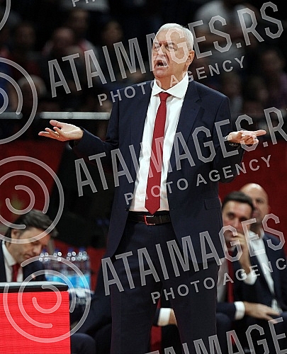 Match of Round 22 of Euroleague between BC Crvena zvezda vs BC Anadolu Efes Istanbul.Utakmica 22. kola Evrolige izmedju KK Crvena zvezda i KK Anadolu Efes.
