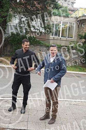 On the set of the new domestic series On the set of the new domestic series