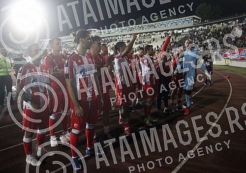 The match of the ninth round of the Linglong Tire Super League of Serbia between FK Partizan and FK Crvena zvezda was played at the Partizan stadium.Utakmica devetog  kola Linglong Tire Super liga Srbije izmedju FK Partizan i FK Crvena zvezda odigr