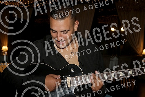 Singer Darko Lazic s recording new music spot.Snimanje novog spota pevac Darko Lazic.