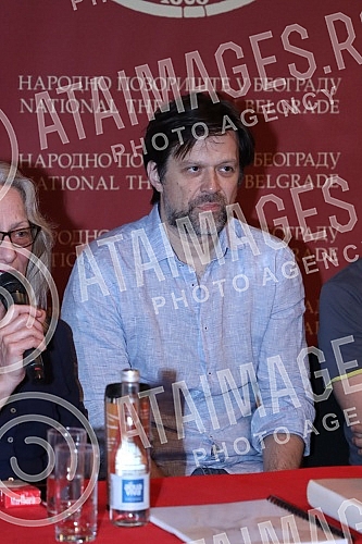 A press conference was held at the National Theater on the occasion of the announcement of the premiere of Leo Tolstoy's play A press conference was held at the National Theater on the occasion of the announcement of the premiere of Leo Tolstoy's play