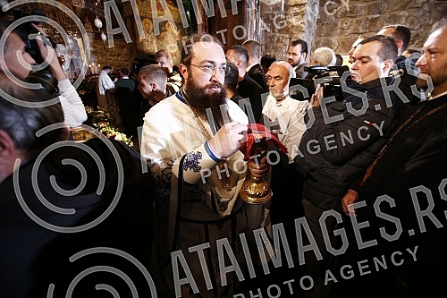 The Serbian Patriarch Porfirije was enthroned in the Peck Patriarchate Monastery, in Kosovo and Metohija, on the throne of the Archbishop of Pec and Serbian Patriarchs, and the act of ordination took place on the Feast of the Intercession of the Bles