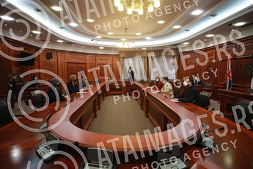  The Prime Minister of the Republic of Serbia, Ana Brnabic, met with the Minister of the United Kingdom for European Neighbourhood and the Americas at the Foreign, Commonwealth & Development, Wendy Morton.Predsednica Vlade Republike Srbije Ana Brna