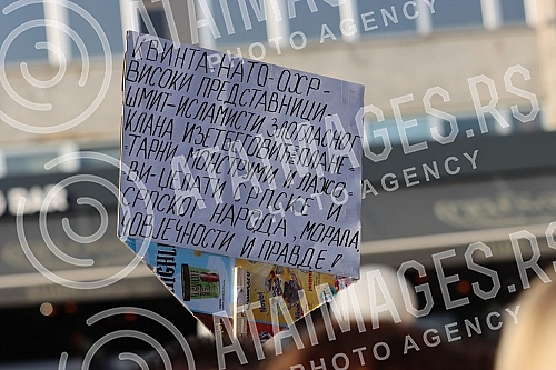 A rally was held in Banja Luka under the slogan Sloboda, initiated by the RS Veterans' Organization, and the reason for the gathering is the decision of the High Representative Christian Schmidt to suspend the Law on Immovable Property for the Functi