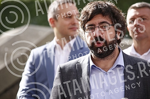 In the House of the National Assembly, a press conference of the Green Left Club - We are not drowning Belgrade was held on the problems of the local village of Podgradina near Kosjerica with the construction of a quarry.U Domu Narodne skupstine od