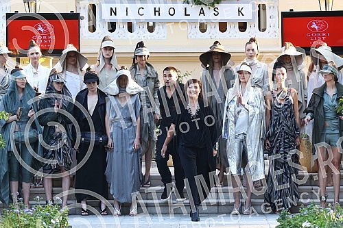 American fashion night, held at the Embassy of the United States, representing one of the most famous American fashion brands Nicholas K.Noc americke mode, odrzan u ambasadi Sjedinjenih Americkih Drzava predstavljajuci jedan od najpoznatijih americk