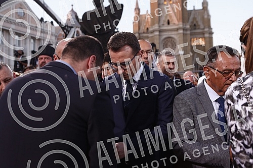 The state manifestation dedicated to the memory of all martyred and exiled Serbs on the occasion of the 27th anniversary of the military action Storm, this year was held in Novi Sad on Freedom Square.Drzavna manifestacija posvecena secanju na sve st