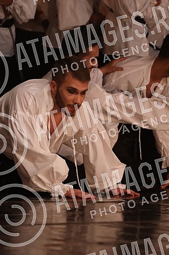 The project Opera on the water on the plateau behind the Geozavod was realized for the fourth time in the capital of Serbia, and the program included an all-evening performance of the opera Rigoletto, in which the main title role was played by the fa