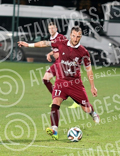 Prijateljska, pripremna, utakmica FK Parizan i FK Sarajevo odigrana na ternu hotela Mirikl (Miracla) u Antaliji (Antalya)