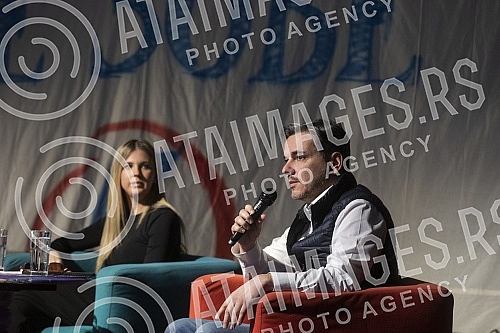 Candidate for mayor of Belgrade, Vladeta Jankovic, holder of the list 