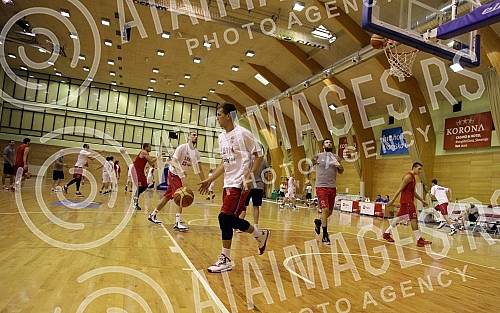 Pripreme muske seniorske kosarkaske reprezentacije Srbije za Evropsko Prvenstvo 2015 (European Championship 2015).