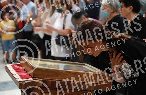 A memorial service was held in the Church of St. Mark, organized by the families of the missing and killed 