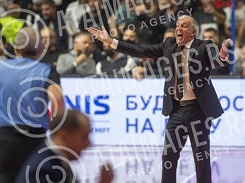 The match of the third round of 7DAYS EuroCup between BC Partizan NIS and BC Joventut was played in the hall Aleksandar Nikolic.Utakmica treceg kola 7DAYS EuroCup izmedju KK Partizan NIS i KK Huventud odigrana je u hali Aleksandar Nikolic.