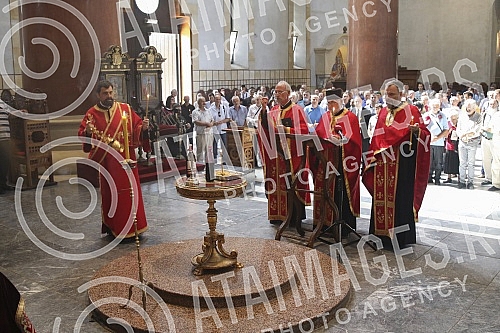 Associations Zavicaj and Coordination organized a memorial service in the Church of St. Mark in Belgrade to all victims of the Croatian action Storm, when around 250,000 Serbs were expelled from Croatia.Udruzenja Zavicaj i Koordinacija organizovali