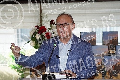 The Deputy Mayor of the City of Belgrade, Goran Vesic, promoted his new book 