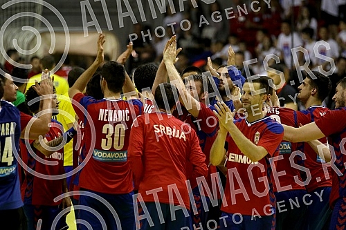 The second leg of senior national team of Serbia and Romania for the World Championship in Croatia 2018.Revans utakmica seniorskih reprezentacija Srbije i Rumunije za Svetsko prvenstvo u Hrvatskoj 2018.