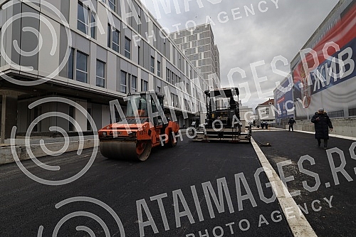 The works on the new Clinical Center of Serbia in Belgrade and its surroundings are coming to an end.Radovi na novom Klinickom centru Srbije u Beogradu i njegovoj okolini se privode kraju.