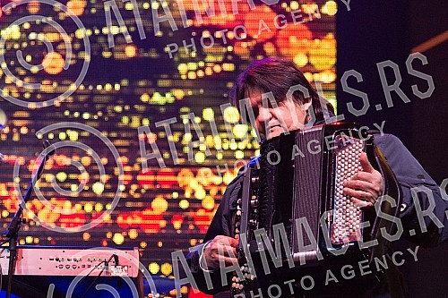 New Year's Eve at King Milan Square in Nis.Docek Nove godine na Trgu kralja Milana u Nisu.