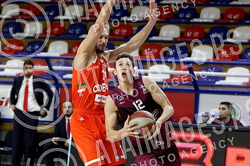 ABA League, 18th round FMP vs Cedevita Olimpija (Slovenia) held in FMP hall.18 kolo ABA lige izmedju KK FMP i KK Cedevita Olimpija odigrana u hali FMP.