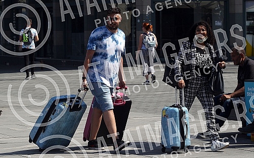 Tropical day in Belgrade.Tropski dan u Beogradu.