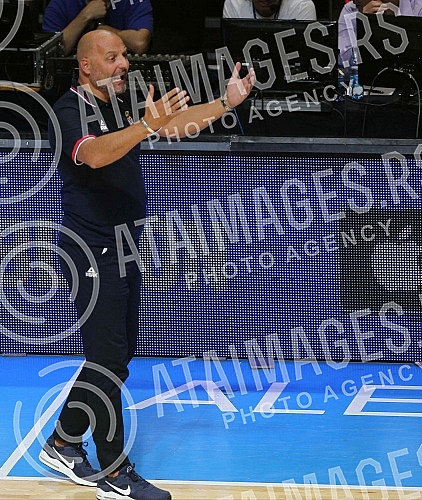Basketball match, in the second round of qualifications for the 2019 World Championship between Serbia and Estonia, was played in the hall Basketball match, in the second round of qualifications for the 2019 World Championship between Serbia and Estonia, was played in the hall