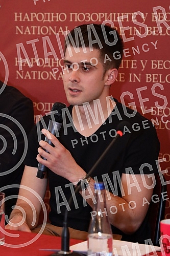 A press conference on the occasion of the announcement of the premiere of Djordje Kosic's play 